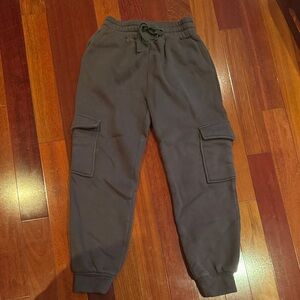 Parker Women’s Charcoal Cargo Joggers NWOT